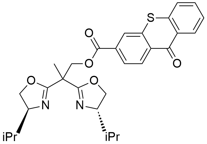 2,2-Dis((S)-4-isopropyl-4,5-dihydrooxazol-2-yl)propyl 9-oxo-9H-thioxanthene-3-carboxylate