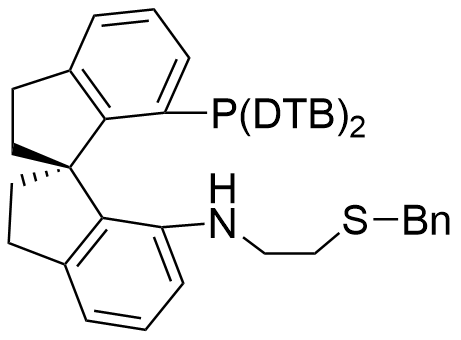 (R)-(+)-7-[N-(2-苄硫基)乙基氨基]-7'-[双(3,5-二叔丁基苯基)膦基]-2,2',3,3'- 四氢-1,1'-螺乙烷
