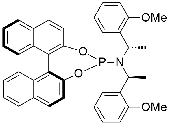 (11BS)-N,N-双[(S)-(+)-1-(2-甲氧基苯基)乙基]二萘并[2,1-D：1',2'-f][1,3,2]二氧磷杂七环-4-胺