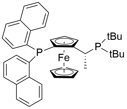 (R)-1-[(Sp)-2-(二-1-萘基膦基)二茂铁基]乙基二叔丁基膦