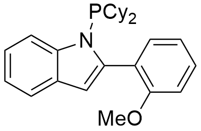 1-(二环己基膦基)-2-(2-甲氧苯基)-1H-吲哚