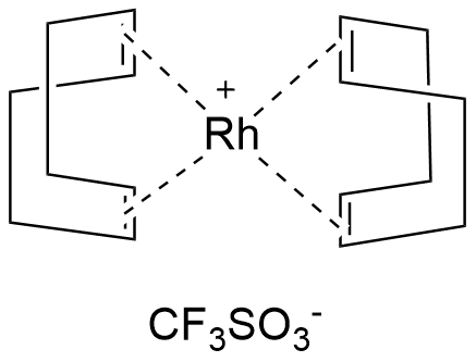 双(1,5-环辛二烯)-三氟甲磺酸铑(I)