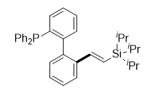 (E)-diphenyl(2'-(2-(triisopropylsilyl)vinyl)-[1,1'-biphenyl]-2-yl)phosphane