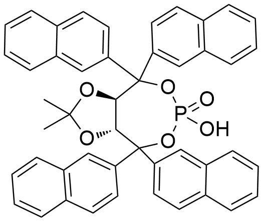 (3aR,8aR)-6-hydroxy-2,2-dimethyl-4,4,8,8-tetra(naphthalen-2-yl)tetrahydro-[1,3]dioxolo[4,5-e][1,3,2]dioxaphosphepine 6-oxide