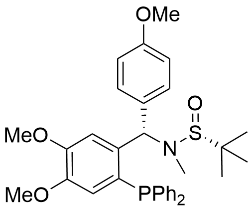 [S(R)]-N-[(S)-[2-(二苯基膦)-4,5-二甲氧基苯基](4-甲氧基苯基)甲基]-N-甲基-2-叔丁基亚磺酰胺