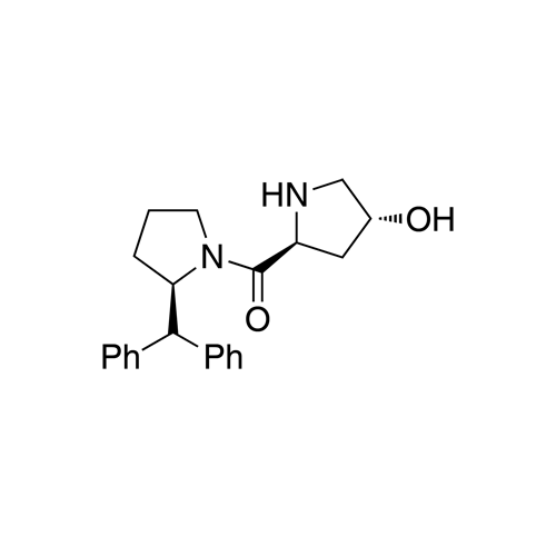 [(2R)​-​2-​(Diphenylmethyl)​-​1-​pyrrolidinyl]​[(2S,​4R)​-​4-​hydroxy-​2-​pyrrolidinyl]​methanone