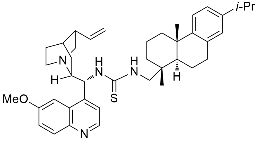 N-[(9R)-6'-Methoxycinchonan-9-yl]-N'-[[(1R,4aS,10aR)-1,2,3,4,4a,9,10,10a-octahydro-1,4a-dimethyl-7-isopropyl-1-phenanthrenyl]methyl]thiourea