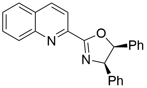 (4R,5S)-4,5-二苯基-2-(喹啉-2-基)-4,5-二氢恶唑