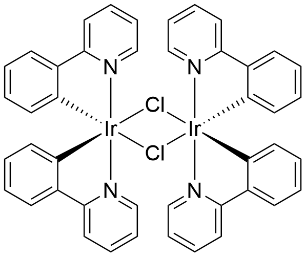 二-μ-氯四[2-(2-吡啶基-kN)苯基-kC]二铱(III)