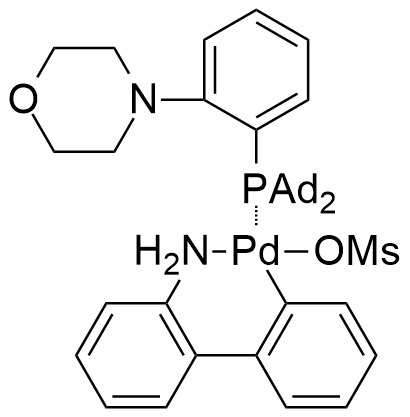 甲磺酸盐(2-(二-1-金刚烷膦)吗啉苯)[2-(2′-氨基-1,1′-联苯)]钯(II)
