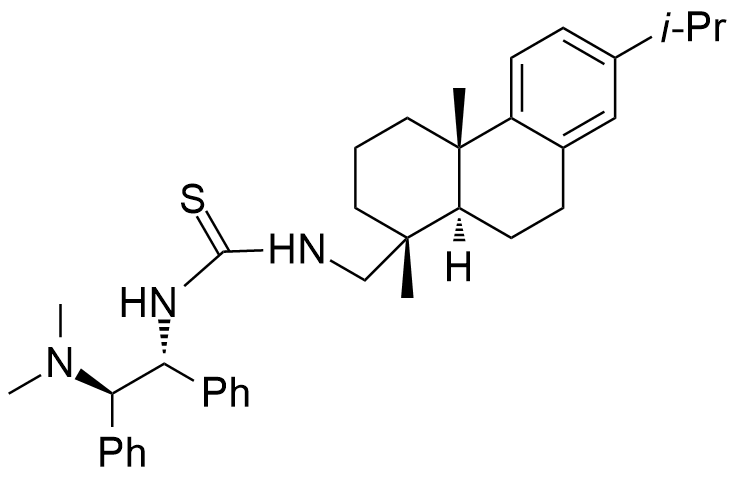N-[(1R,2R)-2-(Dimethylamino)-1,2-diphenylethyl]-​N'-​[[(1R,​4aS,​10aR)​-​1,​2,​3,​4,​4a,​9,​10,​10a-​octahydro-​1,​4a-​dimethyl-7-isopropyl-1-phenanthrenyl]methyl]thiourea