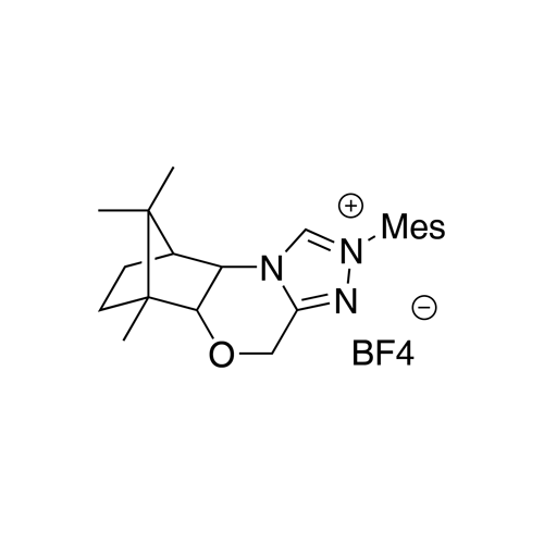 (5aR,6S,9S,9aS)-2-Mesityl-6,11,11-trimethyl-5a,6,7,8,9,9a-hexahydro-4H-6,9-methanobenzo[b][1,2,4]triazolo[4,3-d][1,4]oxazin-2-ium Tetrafluoroborate