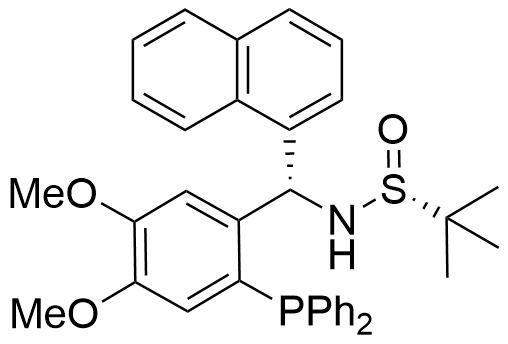 [S(R)]-N-[(S)-[2-(二苯基膦)-4,5-二甲氧基苯基]-1-萘基甲基]-2-叔丁基亚磺酰胺