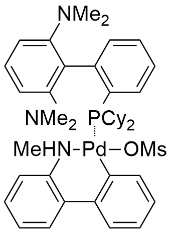 [(2-二环己基膦基-2′,6′-双(N,N-二甲基氨) -1,1′-联苯)-2-(2′-甲氨基-1,1′-联苯)]甲磺酸钯(II)