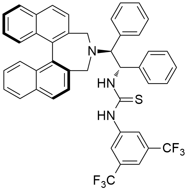 N-[3,5-双(三氟甲基)苯基]-N'-[(1S,2S)-2-[(11bS)-3,5-二氢-4H-联萘并[2,1-c:1',2'-e]氮杂卓-4-基]-1,2-二苯基乙基]硫脲