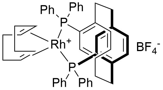 (R)-(-)-4,12-双(二苯基膦基)[2.2]对环芳烷(1,5环辛二烯)铑(I)四氟硼酸盐催化剂