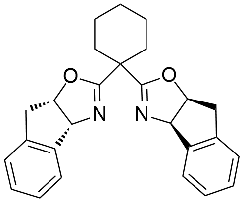 (3aR,3a'R,8aS,8a'S)-2,2'-环己亚基双[8,8a-二氢-3aH-茚并[1,2-d]噁唑]