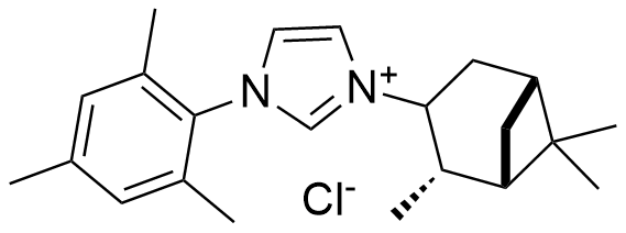 1-（2,4,6-三甲基苯基）-3 - [（1R，2R，3R，5S） - （ - ） - 异松蒎基]氯化咪唑鎓