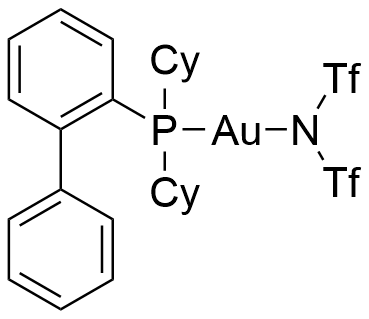 (1,1'-联苯-2-基)二环己基膦金双(三氟甲磺酰基)亚胺酸盐；