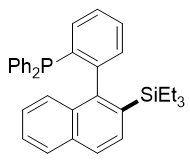 diphenyl(2-(2-(triethylsilyl)naphthalen-1-yl)phenyl)phosphane