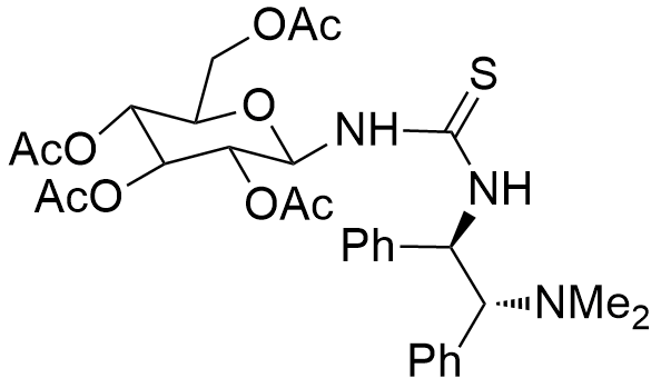 N-[(1R,2R)-2-(Dimethylamino)-1,2-diphenylethyl]-N'-(2,3,4,6-tetra-O-acetyl-β-D-glucopyranosyl)thiourea