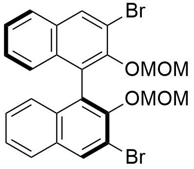 (S)-3,3'-二溴-双(甲氧基甲氧基)-1,1'-联萘酚