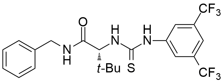 (2R)-2-[[[[3,5-双(三氟甲基)苯基]氨基]硫代甲基]氨基]-3,3-二甲基-N-(苯基甲基)丁酰胺