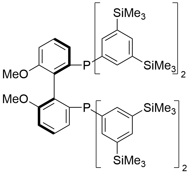 (R)-(6,6'-二甲氧基-[1,1'-联苯]-2,2'-二基)双(双(3,5-双(三甲基硅烷基)苯基)膦)