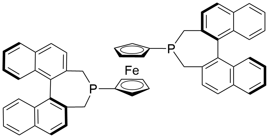 1,1'-双{(S)-4,5-二氢-3H-联萘并[1,2-c：2',1'-e]膦基}二茂铁