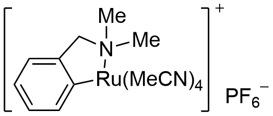 钌(1+), 四(乙腈)[2-[(二甲胺基-κN)甲基]苯基-κC]-, (OC-6-32)-, 六氟磷酸盐(1-) (1:1)