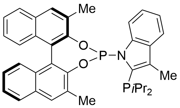(R)-2-(双异丙基膦基])-1-(2,6-二甲基二萘酚)二氧杂膦基-3-甲基-吲哚