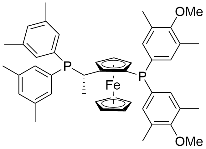 (S)-1-{(Rp)-2-[双(3,5-二甲基-4-甲氧基苯基)膦基]二茂铁基}乙基二-3,5-二甲苯基膦