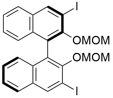 (R)-3,3'-二碘-2,2'-双(甲氧基甲氧基)-1,1'-联萘酚