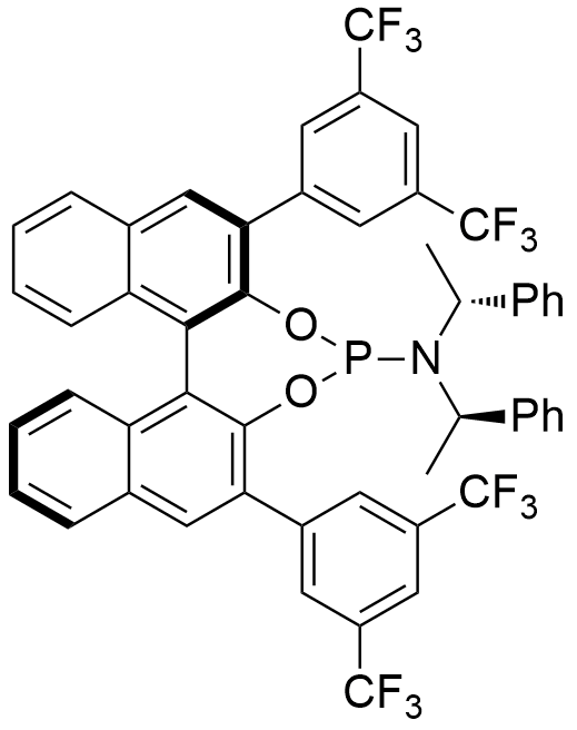 (11bR)-2,6-bis[3,5-bis(trifluoromethyl)phenyl]-N,N-bis[(1R)-1-phenylethyl]-Dinaphtho[2,1-d:1',2'-f][1,3,2]dioxaphosphepin-4-amine