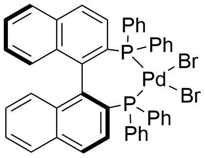 [(S)-(-)-2,2'-双(二苯基膦)-1,1'-联萘]二溴化钯(II)