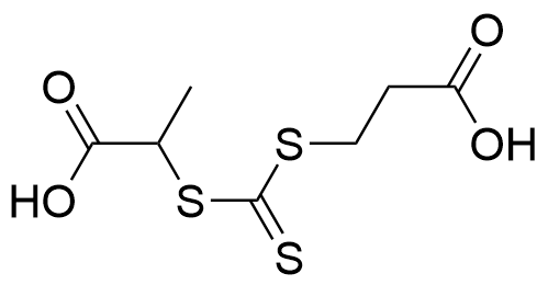 2-（2-羧乙基硫基硫基羰基硫基）丙酸
