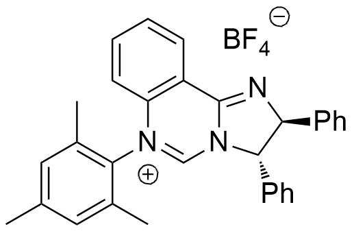 咪唑并[1,2-c]奎唑啉, 2,3-二氢-2,3-二苯基-6-(2,4,6-三甲基苯基)-, (2S,3S)-, 四氟硼酸盐(1-) (1:1)