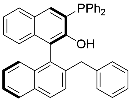 2'-苄基-2-羟基-3-(二苯基膦)-[1,1'-联萘]