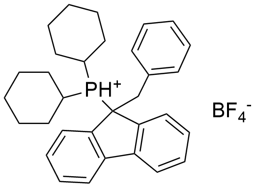 二环己基(9-苯甲基芴-9-基)四氟硼酸磷