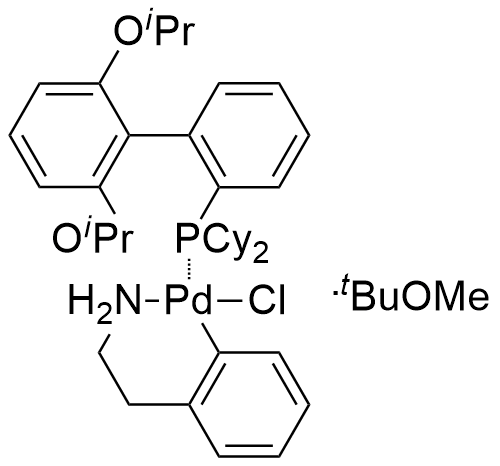 (2-二环己膦-2',6'-二异丙氧基-1,1'-联苯)[2- (2-氨基乙基苯基)]氯化钯(II)