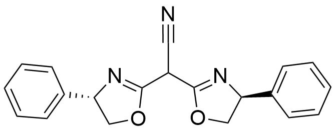 (4S)-(+)-苯基-Α-[(4S)-苯基噁唑烷-2-亚基]-2-噁唑啉-2-乙腈