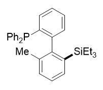 2'-methyl-6'-(triethylsilyl)-[1,1'-biphenyl]-2-yl)diphenylphosphane