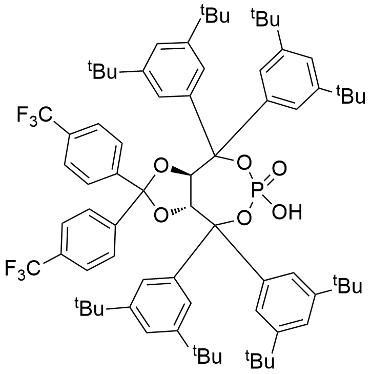 (3aR,8aR)-4,4,8,8-tetrakis(3,5-di-tert-butylphenyl)-6-hydroxy-2,2-bis(4-(trifluoromethyl)phenyl)tetrahydro-[1,3]dioxolo[4,5-e][1,3,2]dioxaphosphepine 6-oxide