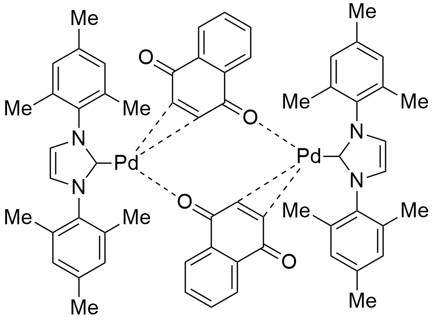 1,3-双(2,4,6-三甲基苯基咪唑-2-亚基(1,4-萘醌)钯(0)二聚体