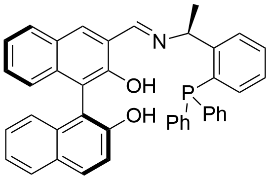 (Sp)-3-((E)-(((S)-1-(2-(二苯基膦基)苯基)乙基)亚胺)甲基)-[1,1'-联萘]-2,2'-二醇