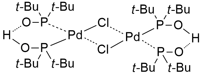 二氢二-μ-氯代四(二叔丁基膦)二钯酸盐