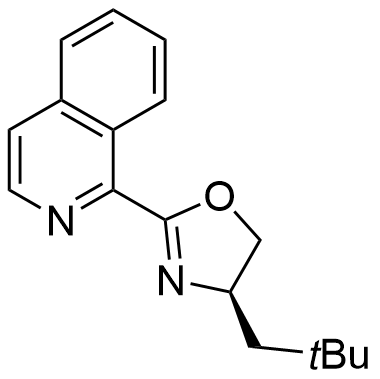 1-​[(4R)​-​4-​(2,​2-​二甲基丙基)​-​4,​5-​二氢-​2-​恶唑基]​-异喹啉