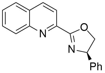 (R)-4-phenyl-2-(quinolin-2-yl)-4,5-dihydrooxazole