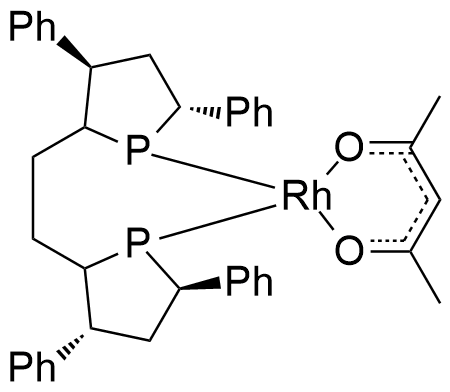1,2-双((2R,5R)-2,5-二苯基膦杂戊烷)乙烷乙酰丙酮铑络合物