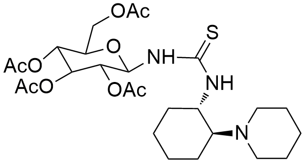 N-[(1S,2S)-2-(1-Piperidinylamino)cyclohexyl]-N'-(2,3,4,6-tetra-O-acetyl-β-D-glucopyranosyl)thiourea
